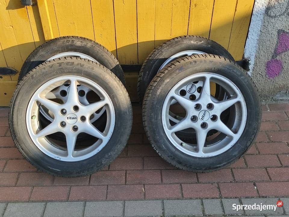 Sprzedam koła na lato z opla Zafiry b 205x55x16 Ełk