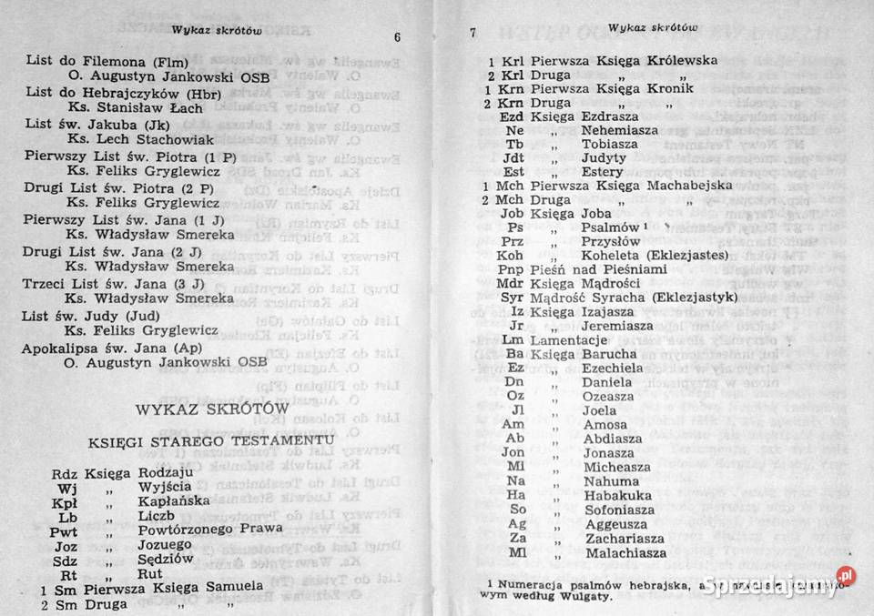 Pismo Święte Nowego Testamentu red Władysław Chełm sprzedam