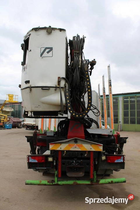 Do drzewa do przewozu drewna klonice dzwig Man diesel Warszawa