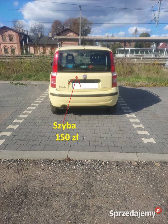 Sprzedam szyby do Fiata Pandy II dotyczy sztukę osobowe Dąbrowa Górnicza