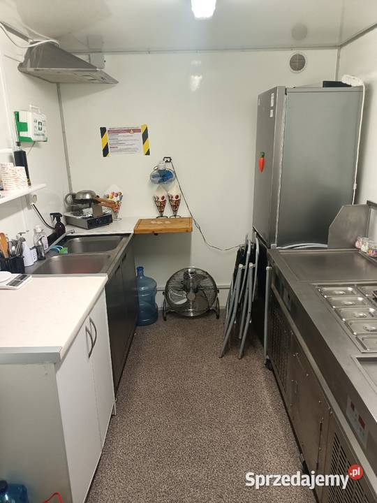 Przyczepa gastronomiczna lody tajskie gofry Żyrardów