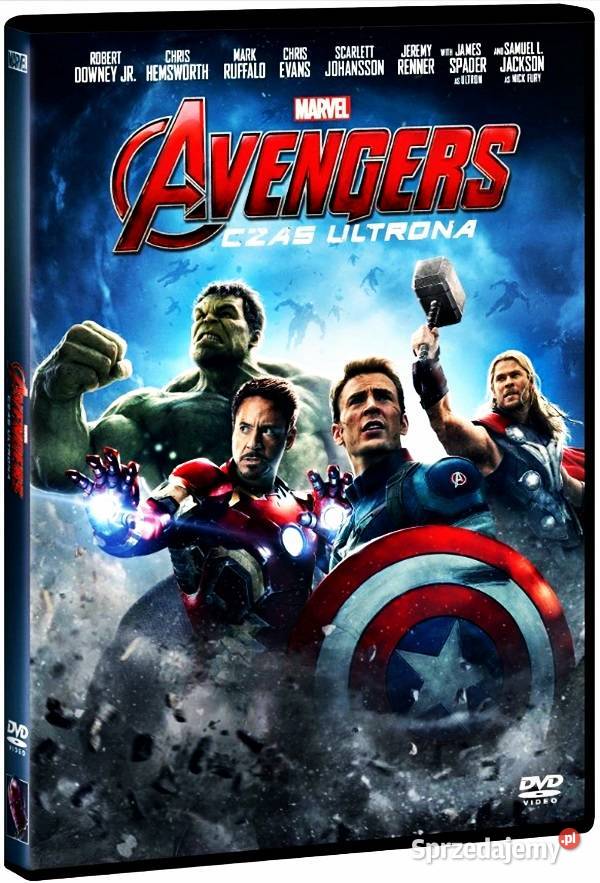 AVENGERS WOJNA CZAS ULTRONA ROBERT DOWNNEY JR Kalisz sprzedam