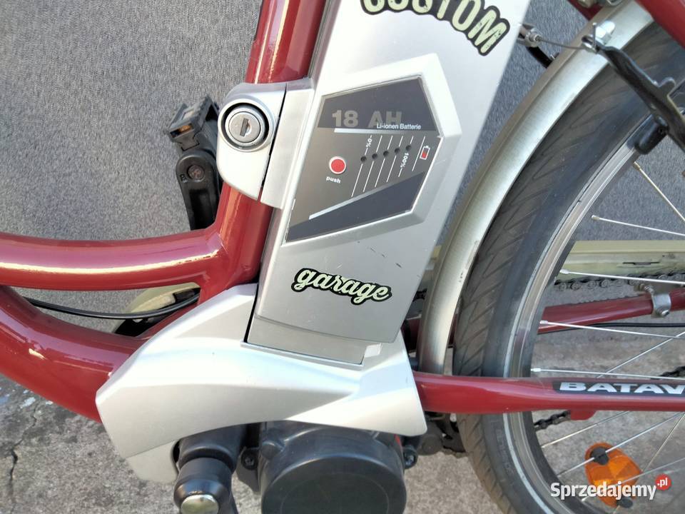 Rower elektryczny system Panasonic