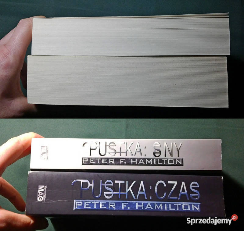 Peter Hamilton Pustka i Czas komplet fantasy Książki i Podręczniki Kraków