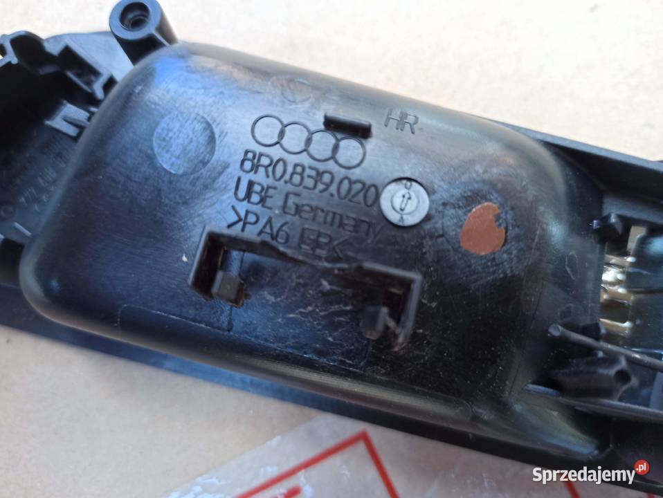 Audi Q5 8R klamka wewnętrzna Prawy Tył Tylna Częstochowa