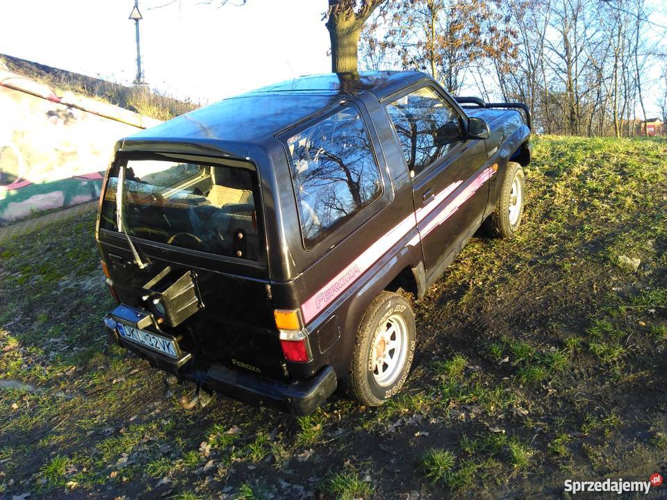 Daihatsu Feroza 1990 lift5 swap 105 Wrocław