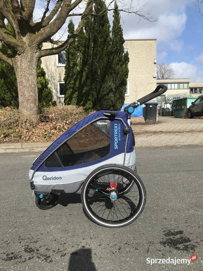 Przyczepka rowerowa Qerido Sportrex1 limited Kranów