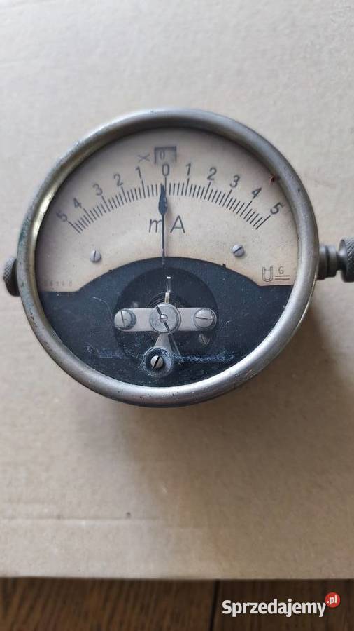 Stary miliamperomierz Pozostałe
