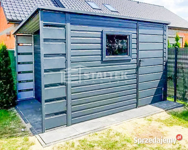Schowek Domek Ogrodowy 25x25m Wiata 05 Drzwi