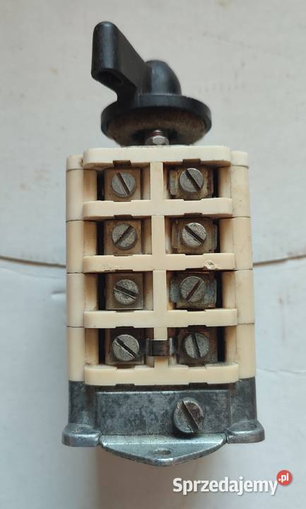 Przełącznik krzywkowy łuk 25 trójkąt gwiazda zachodniopomorskie Police