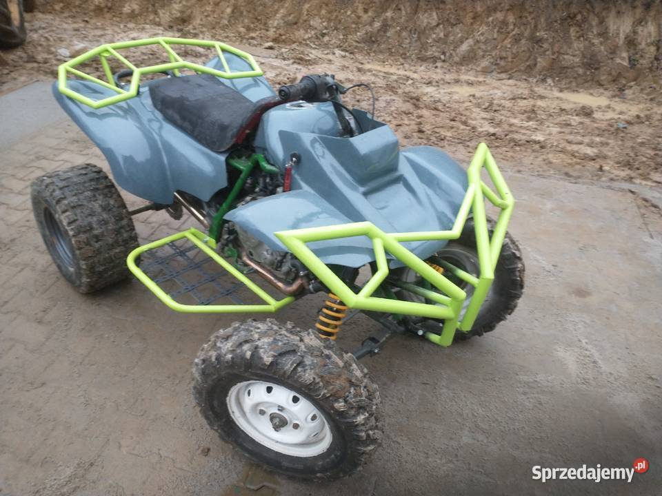Quad kawasaki Klf 250 swap Er 6 motocyklowy 650 Myślenice