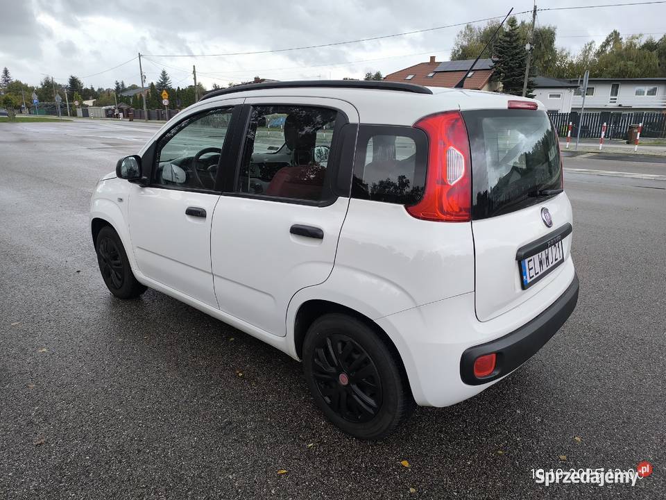 Fiat Panda III 12 LPG 2014 klima Łask