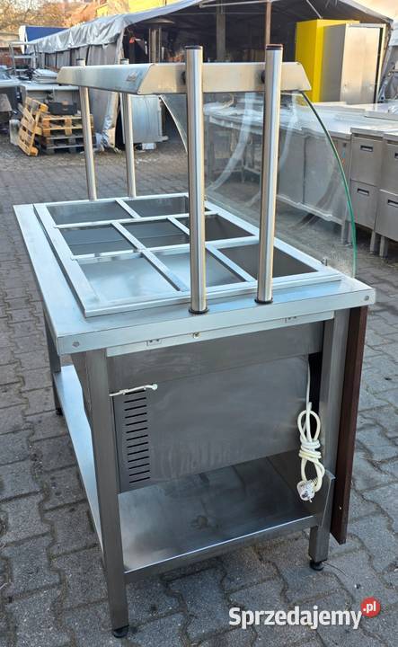 Bar Chłodniczy Dora Metal 3 x11 GN z Nadstawką Nowe Skalmierzyce