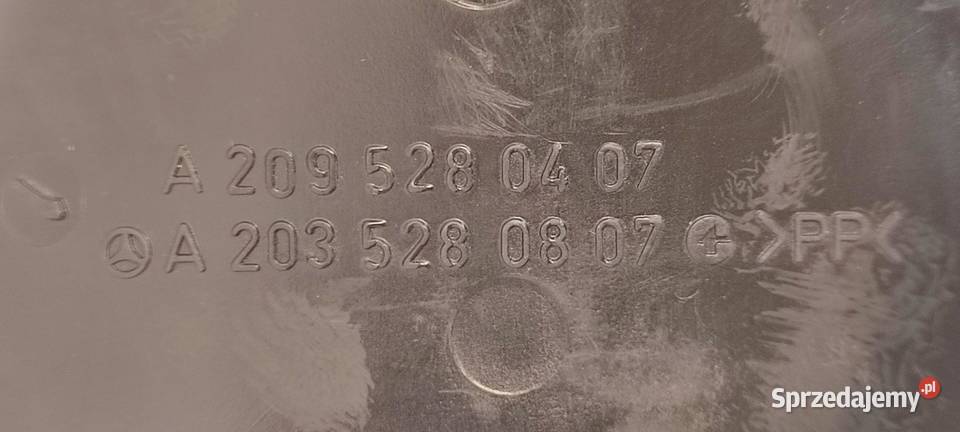 MERCEDES W203 RURA DOLOT POWIETRZA A2095280407