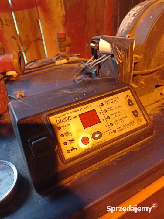 Piec węglowy 12 kw z całym osprzetem