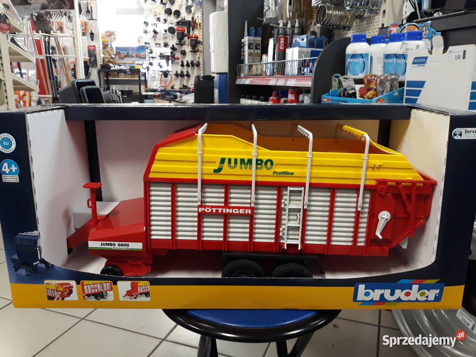 Zabawka Przyczepa samozbierająca Pttinger Jumbo łódzkie Wieluń