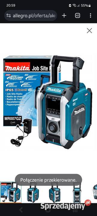 Radio Budowlane Makita MR007GZ Zestawy elektronarzędzi
