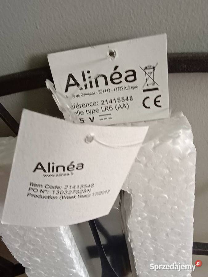 Zegar ścienny metalowy rzymski czarny retro 80 ścienny Izdebki