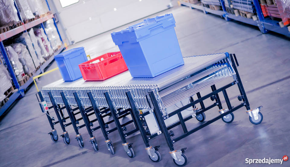 Przenośnik rolkowy elastyczny harmonijka pomorskie Chojnice