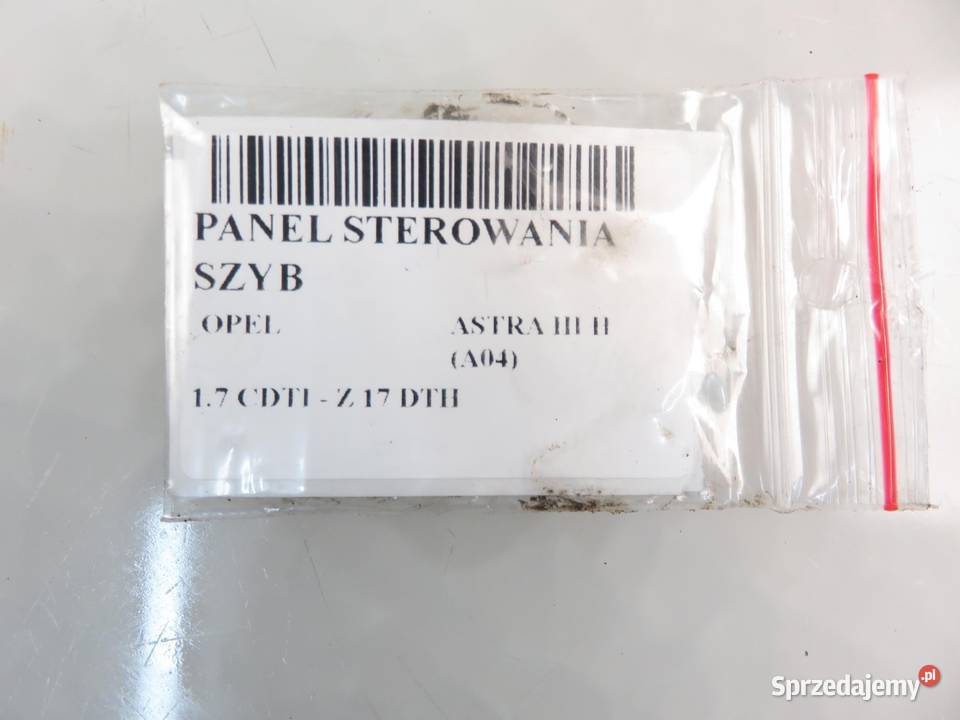 PANEL SZYB OPEL ASTRA III H 13209203BB