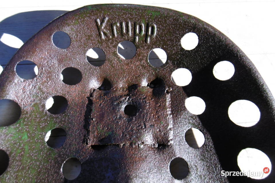 siedziko fotel przetrząsarka przegrabiarka krupp Militaria