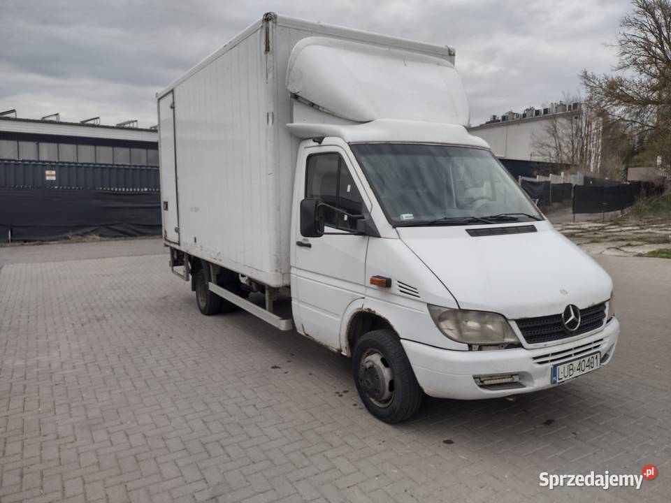 Mercedes Sprinter 8 palet winda bliźniak