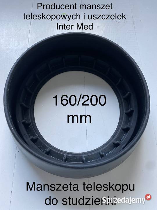 MANSZETA 160 200 mm MANSZETA PRZEJŚCIA TELESKOPU Poznań