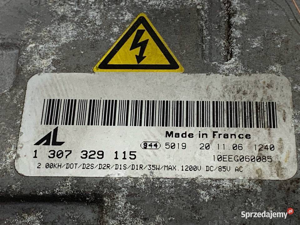 PRZETWORNICA XENON AUDI A4 B7 1307329115 0408