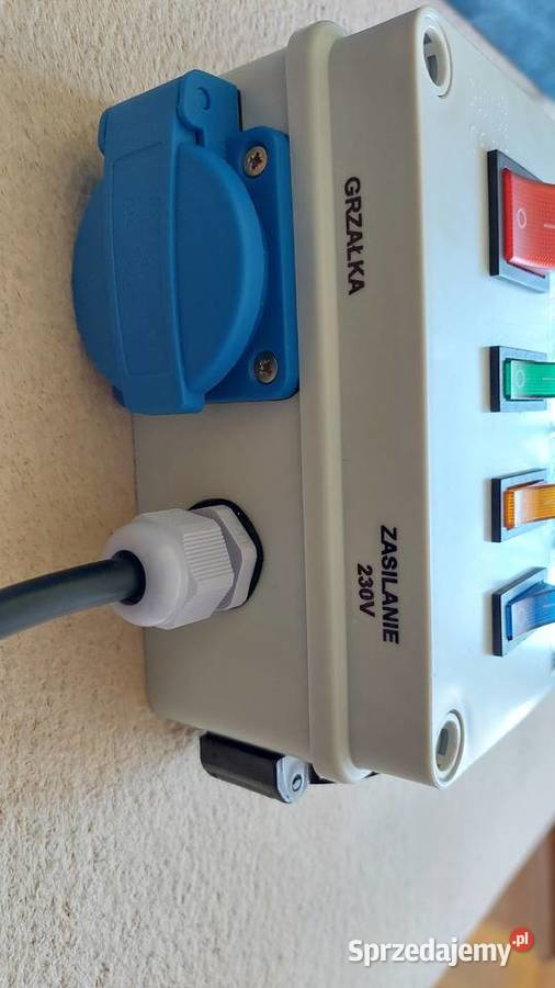 Gotowy sterownik z sondą temperatury wędzarni i