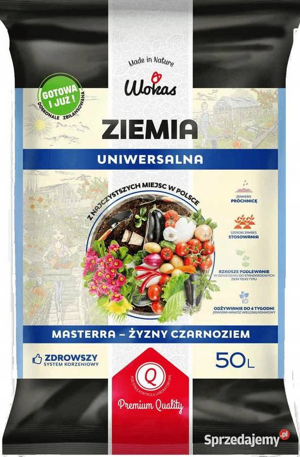 Ziemia Uniwersalna Masterra Żyzny czarnoziem Słone