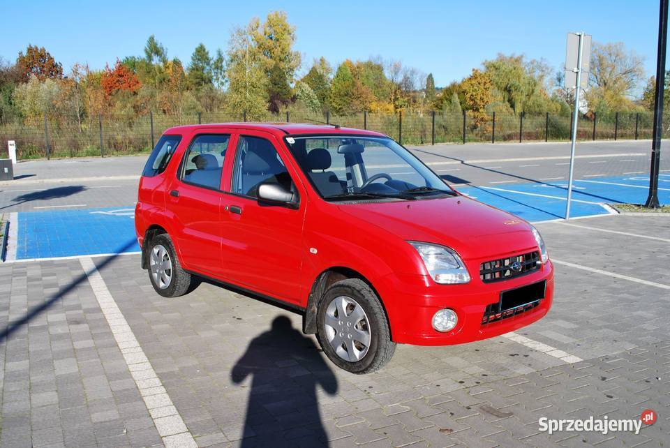 Subaru G3X Justy 4x4 13 Benzyna 90 Elektryczne małopolskie Nowy Sącz sprzedam