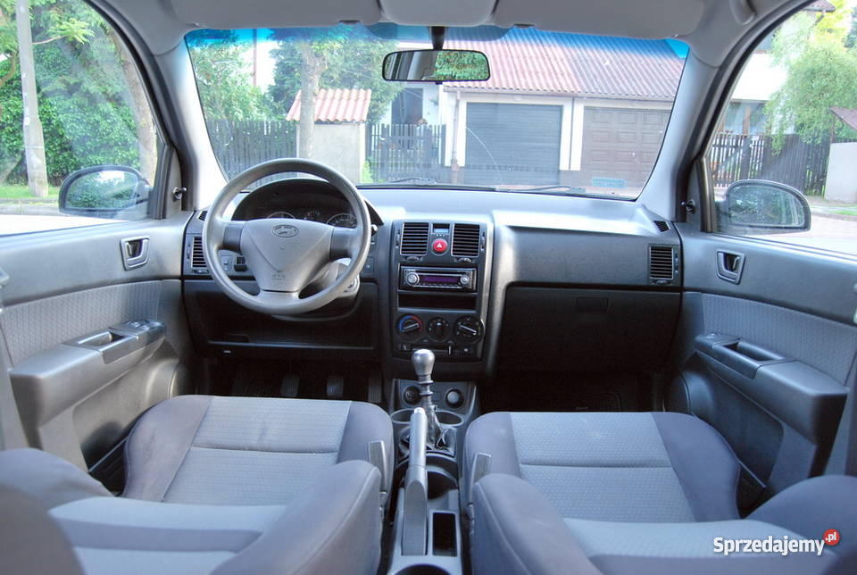 HYUNDAI GETZ 15 CRDI 2007r Klima Kraków Spalanie autoalarm małopolskie Kraków