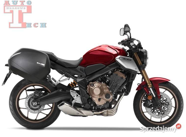KUFRY BOCZNE STELAŻ KPLHONDA CB650 R 202122 SHAD kufry Motoryzacja Mrągowo