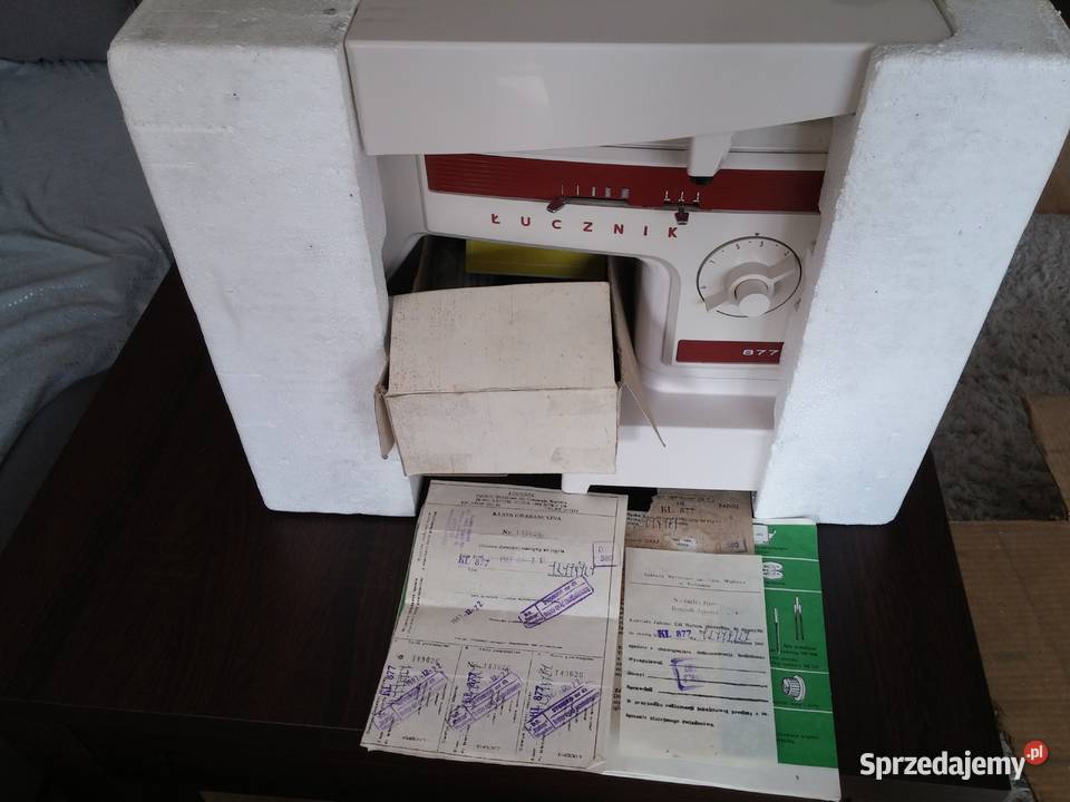 Mszyna do szycia ŁUCZNIK 877 nowa nie używana sprzedam