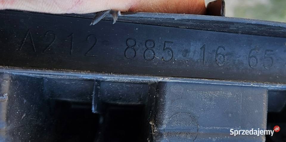 MERCEDES W212 ŚLIZG WSPORNIK WZMOCNIENIE Międzychód