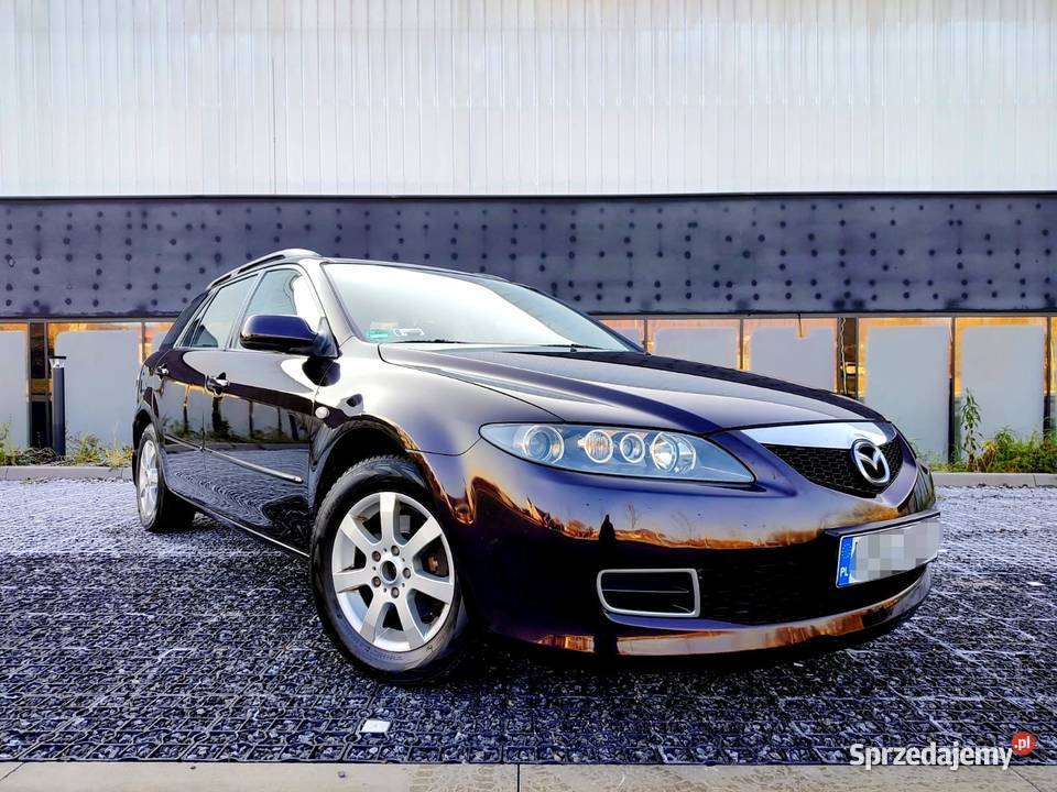 Mazda 6 kombi 20 143 2005r lift sport stan benzyna Rogoźnik