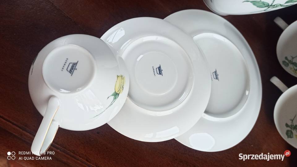 Filiżanka z talerzykiem deserowym Rosenthal pomorskie