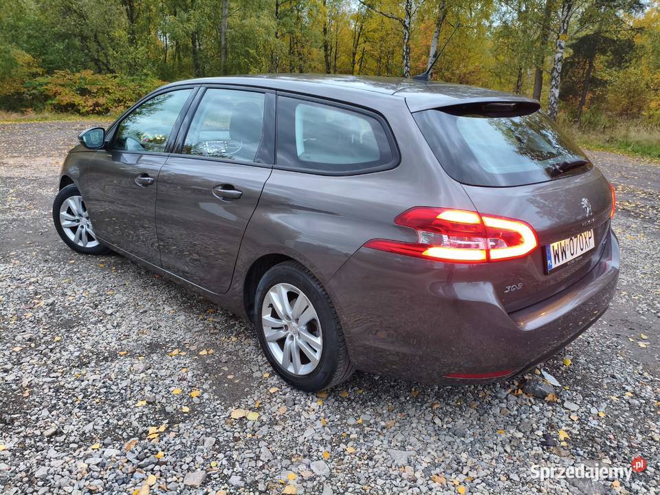 PEUGEOT 308 SW Kombi 16HDi 100 2016r Krajowy garażowany