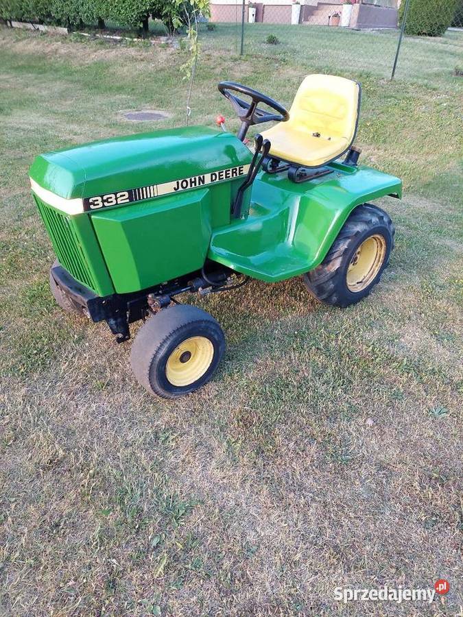 Traktorek john deere 332 diesel Bytów