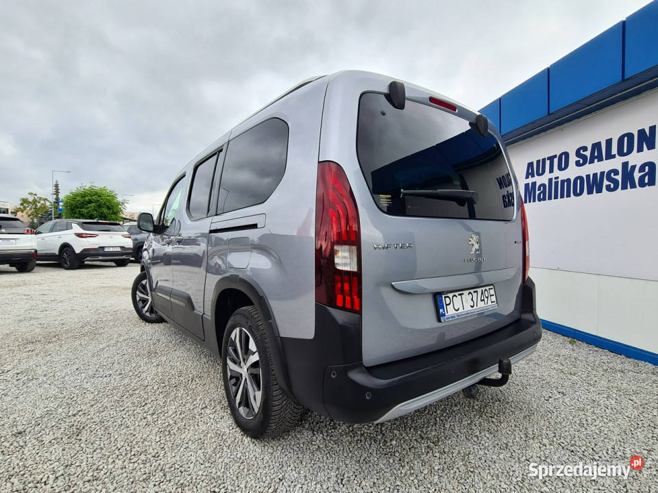 Peugeot RIFTER GTLine Long 7Osób Automat Navi kurtyny powietrzne Wągrowiec