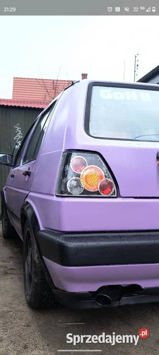 Vw golf 2 16 72 lpg pomorskie Łęczyce