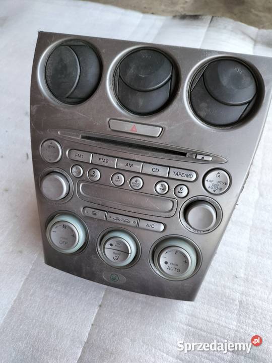 Panel nawiewu klimatyzacji radio mazda 6 Kamień-Kolonia
