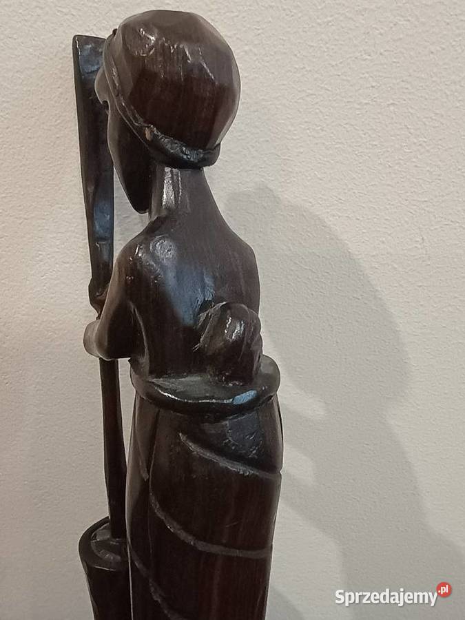 Afrykańska figurka z hebanu 75 Stalowa Wola