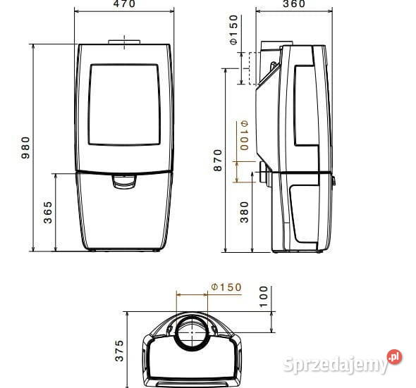 Piecyk wolnostojący Sense 203 DOVRE ręki dolot Głogów