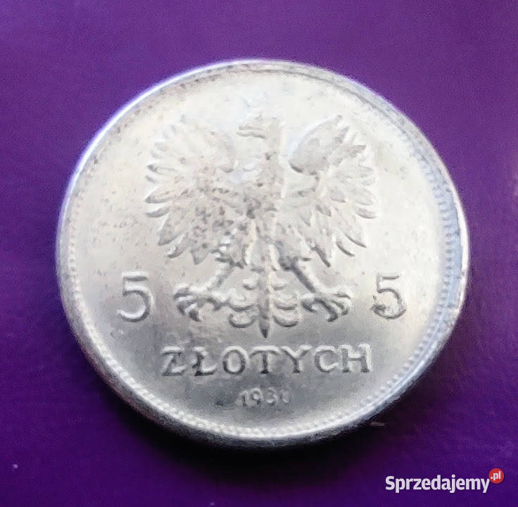 MonetaNumizmatKopia II RP 5 SZTANDAR 1930 2 Numizmatyka Pruszków sprzedam