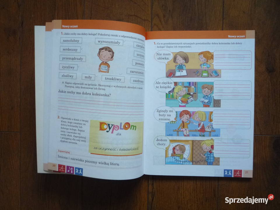 Nasze ćwiczenia 2 część 2 i 3 Klasa 2 J polski Podręczniki Szczecin