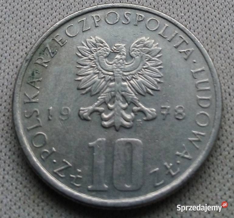 POLSKA10 1987 r CuNi BOLESŁAW PRUS Numizmatyka Legionowo