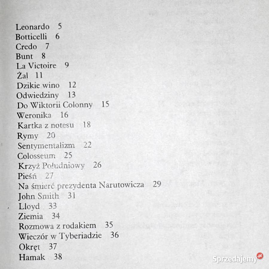 138 wierszy Antoni Słonimski Rok wydania 1984