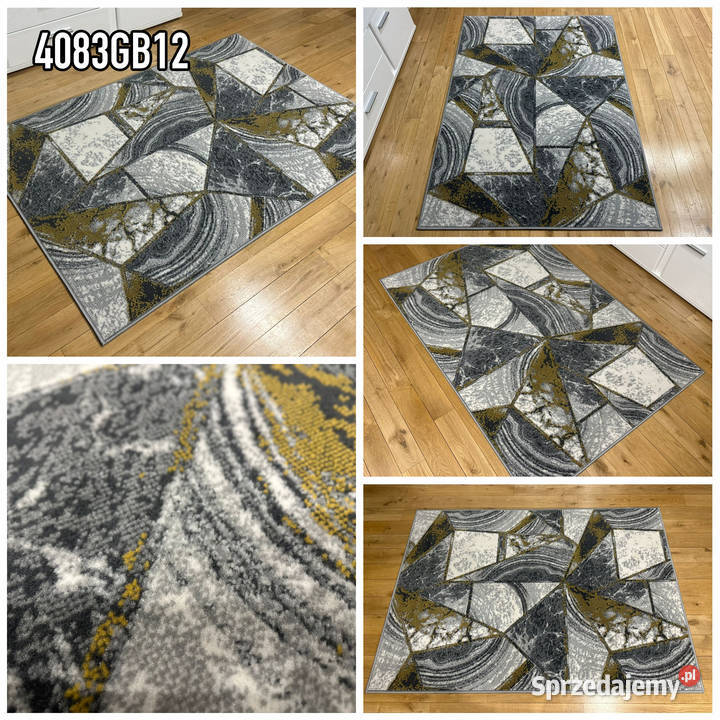 DYWAN 140X200 IDEA 4083GB12 GĘSTY WŁOS