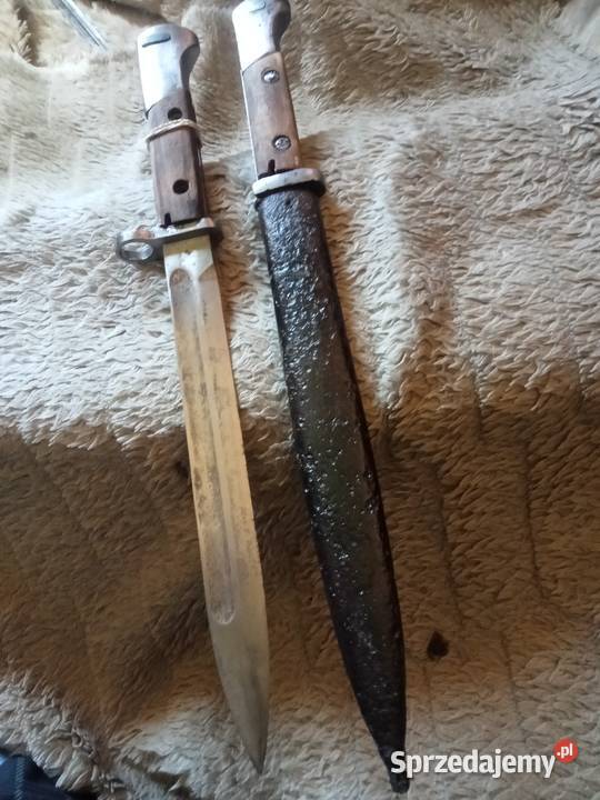 Bagnet polski dwa bagnety Perkun Radom pochwa WP Grójec sprzedam